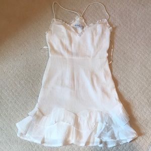 White hello molly dress